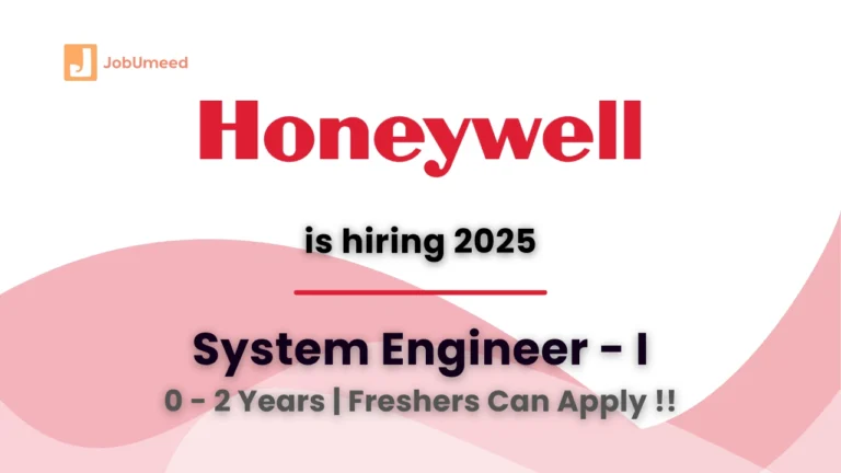 honeywell hiring system engineer I